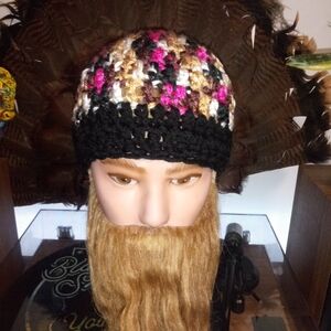 Multicolor Homemade Crochet Beanie